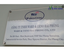 Làm sạch hàng ngày Công ty Wako & Ueno, khu công nghiệp VSIP